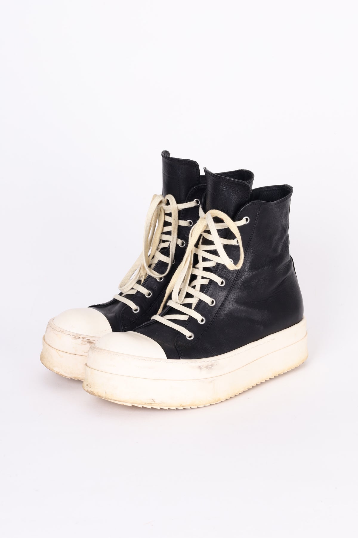 Rick Owens Mens Black Boots  Size EU 44