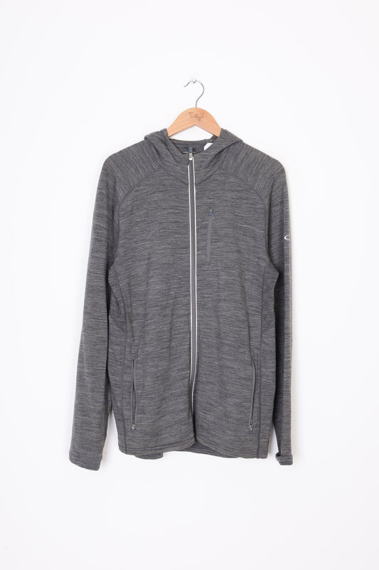 Icebreaker Merino GT Mens Grey Sweatshirt Size L