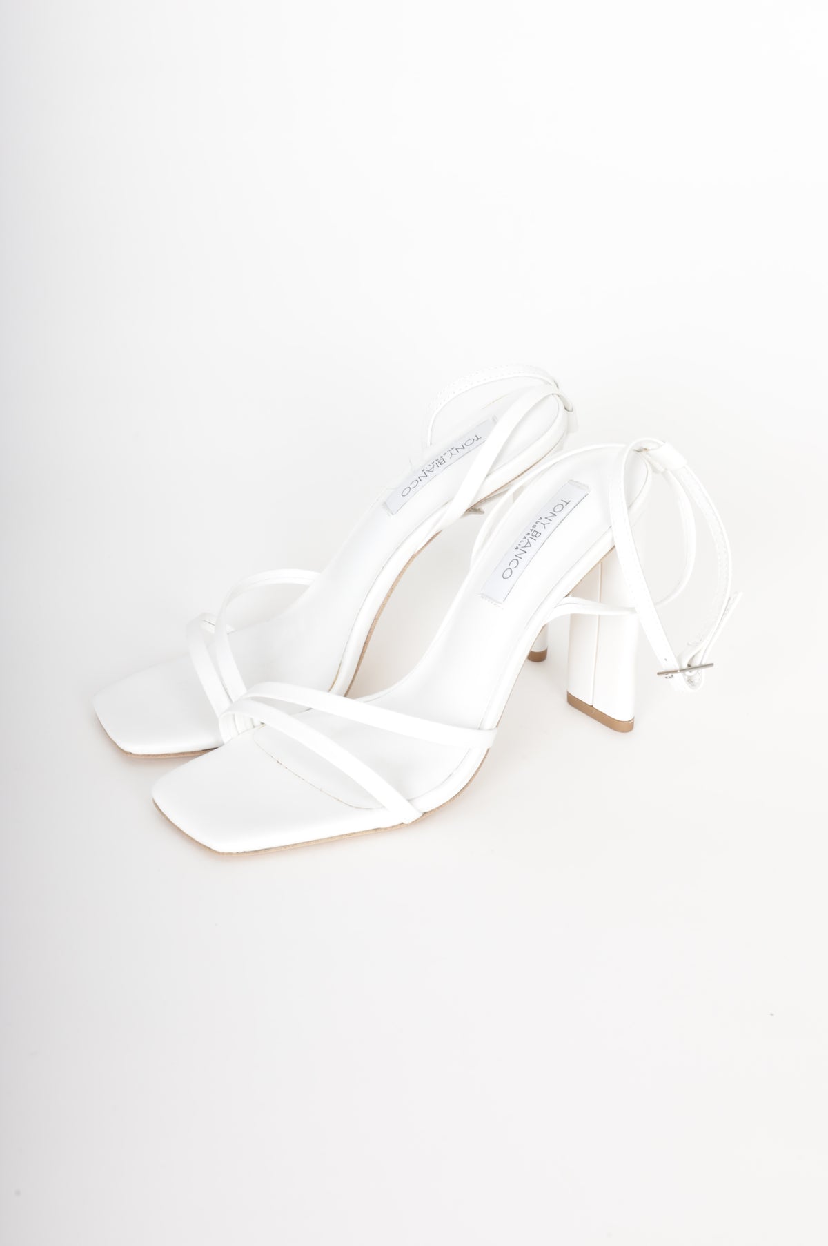 Tony Bianco Womens White Heels Size EU 36.5