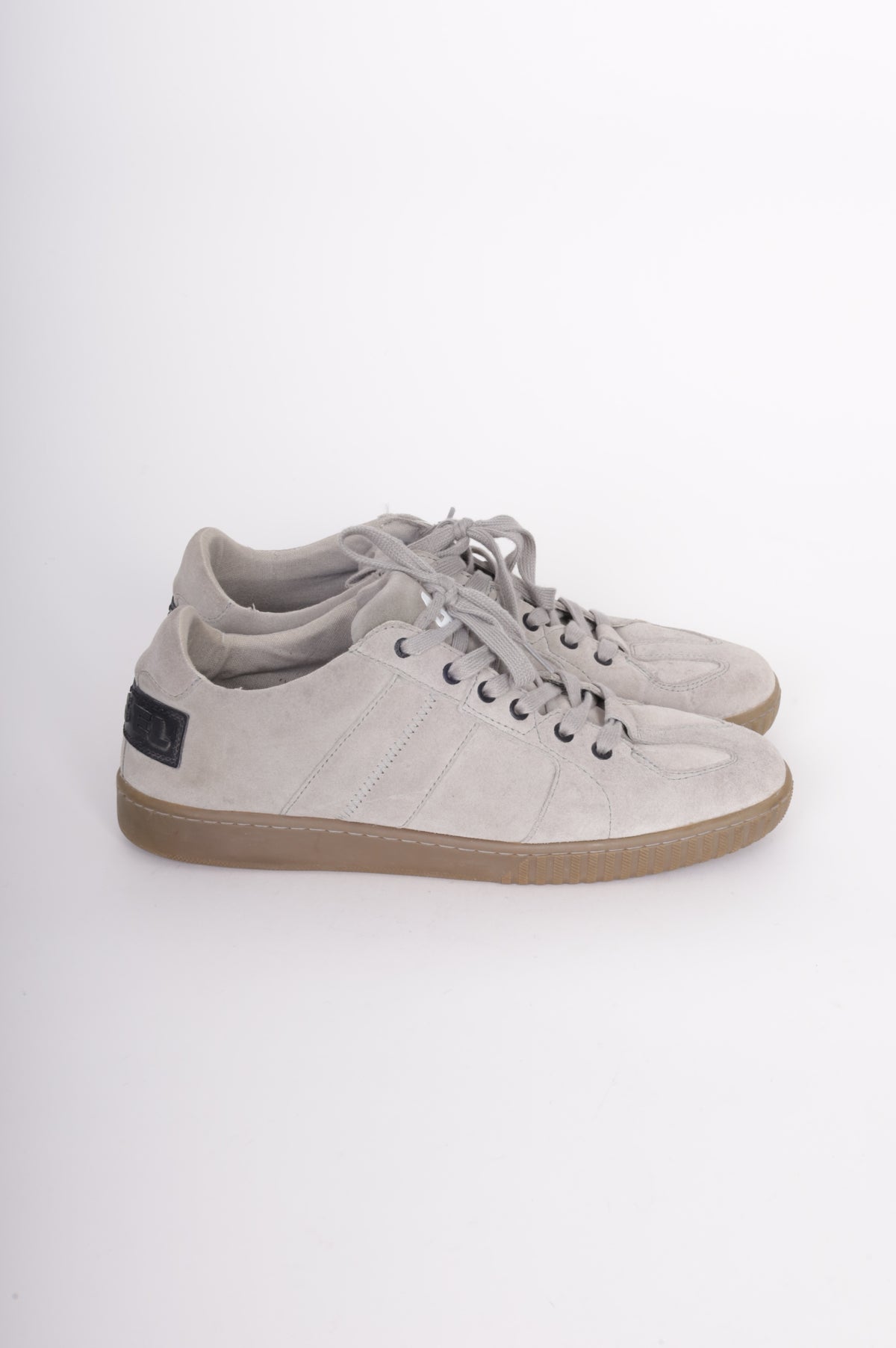 Diesel Mens Grey Sneakers Size EU 45