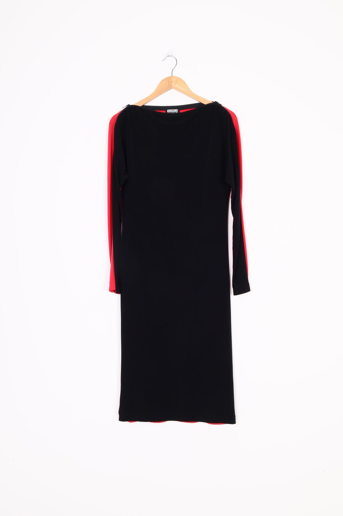 World Famous Womens Black Dress Size M