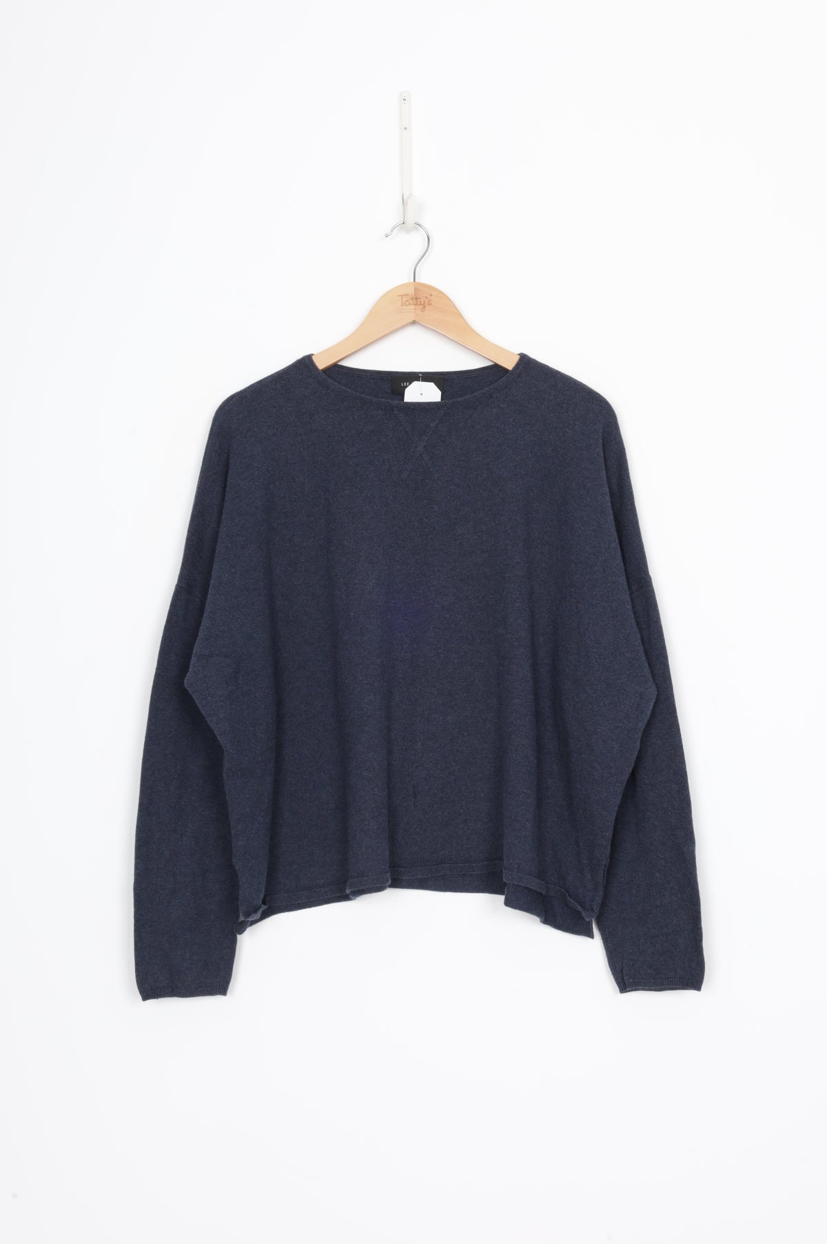 Lee Mathews Womens Blue Jumper Size L