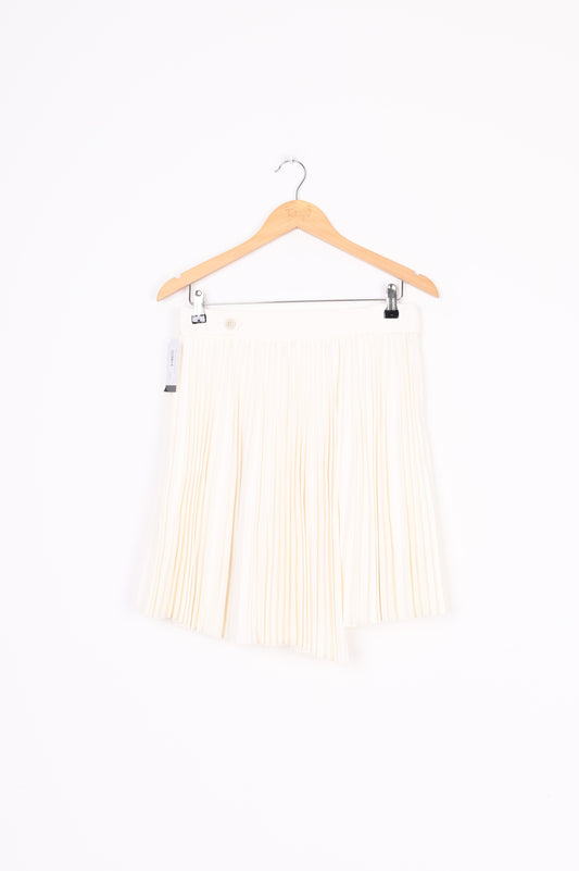Recto Womens Cream Skirt Size M