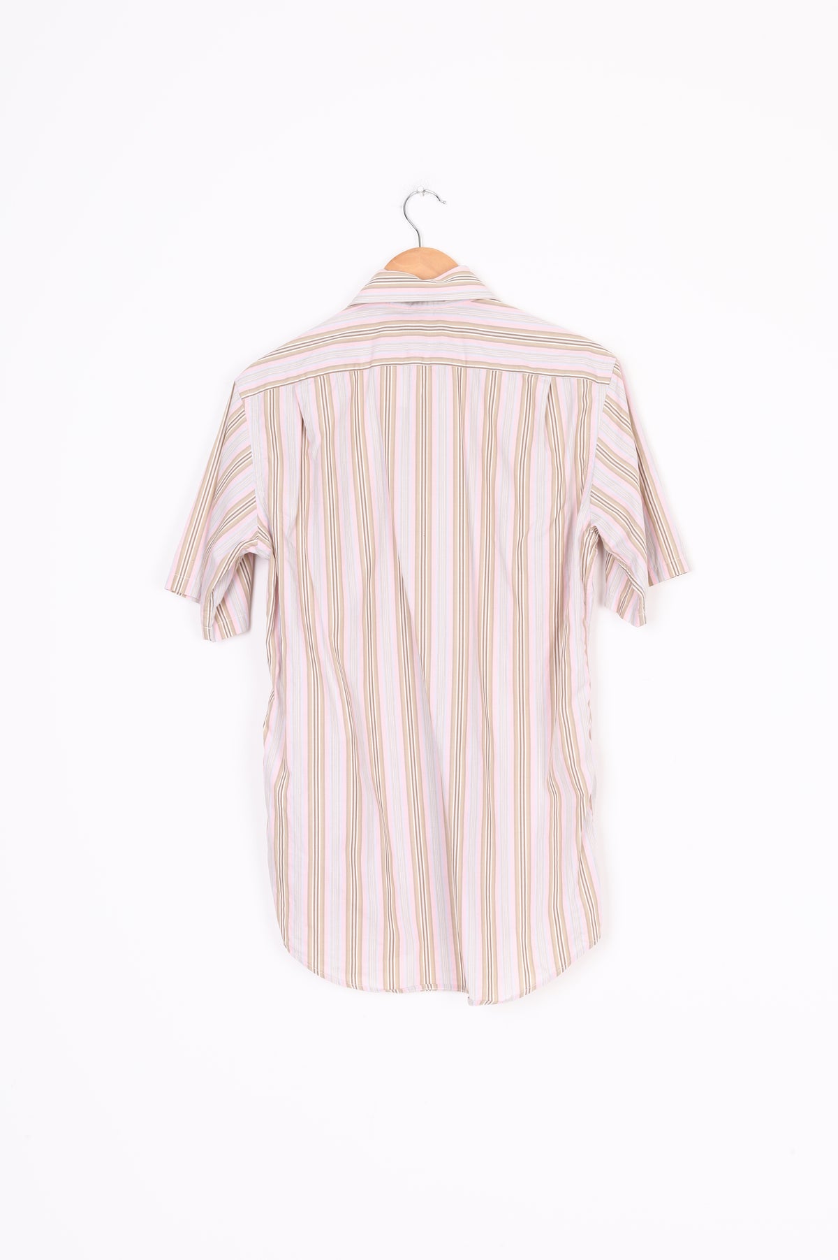 Lacoste Mens Pink Shirt Size 38
