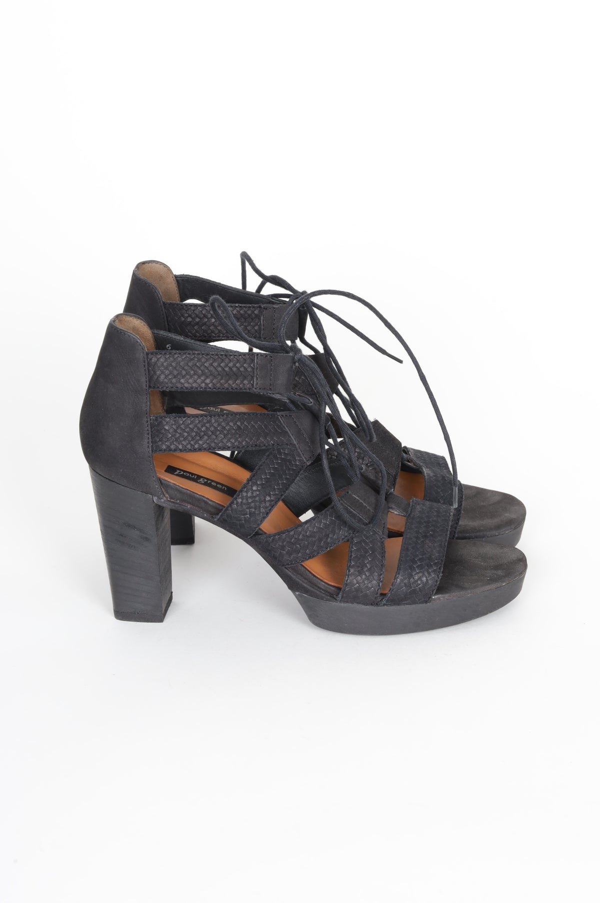 Paul Green Womens Black Heels Size EU 39