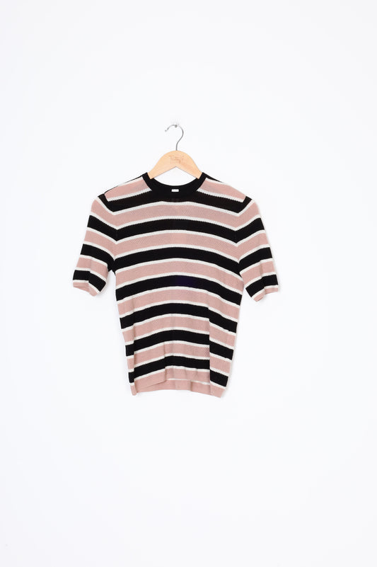 Sylvester Womens Pink Top Size 8
