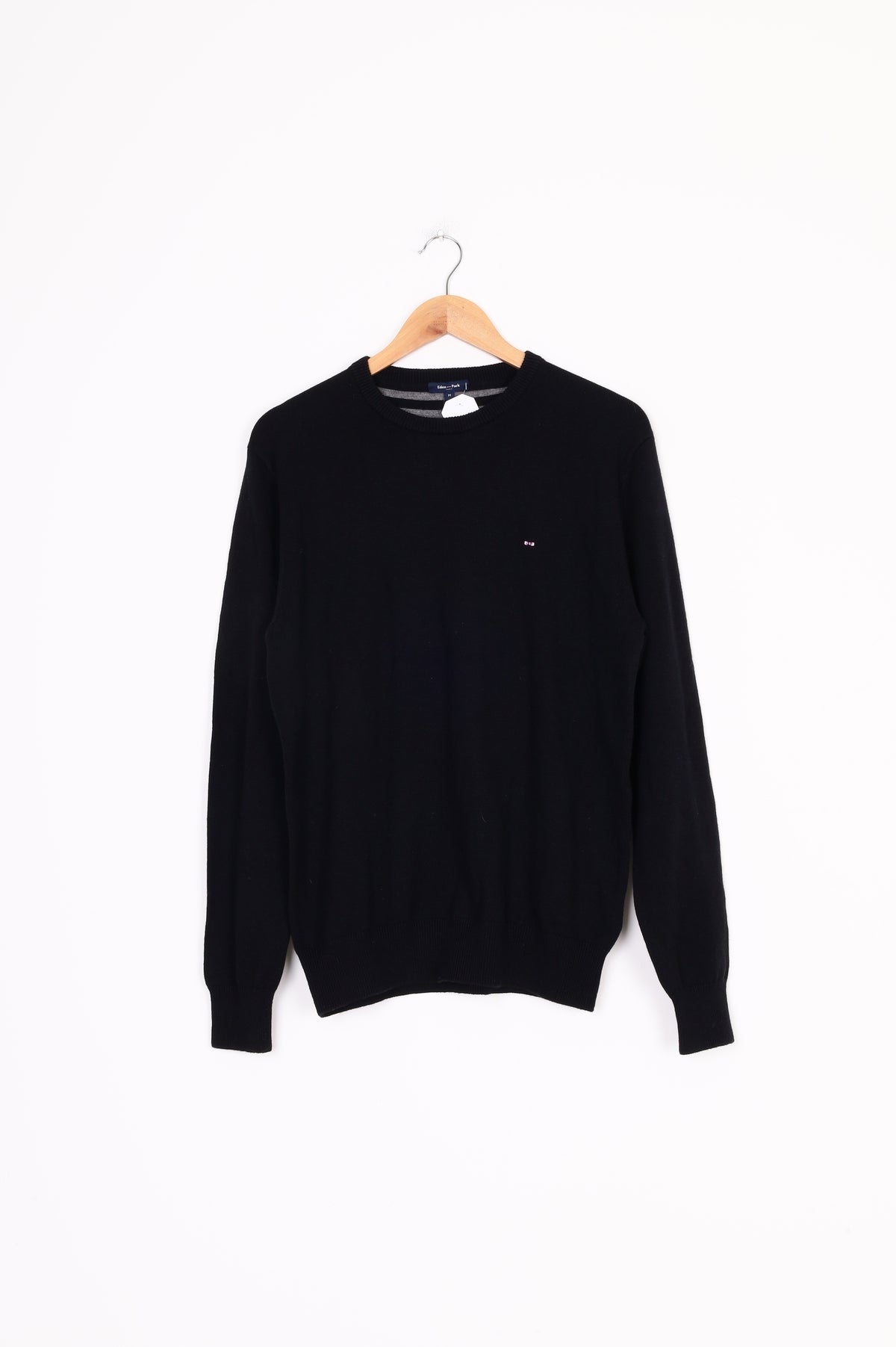 Eden Park Paris Mens Black Jumper Size M