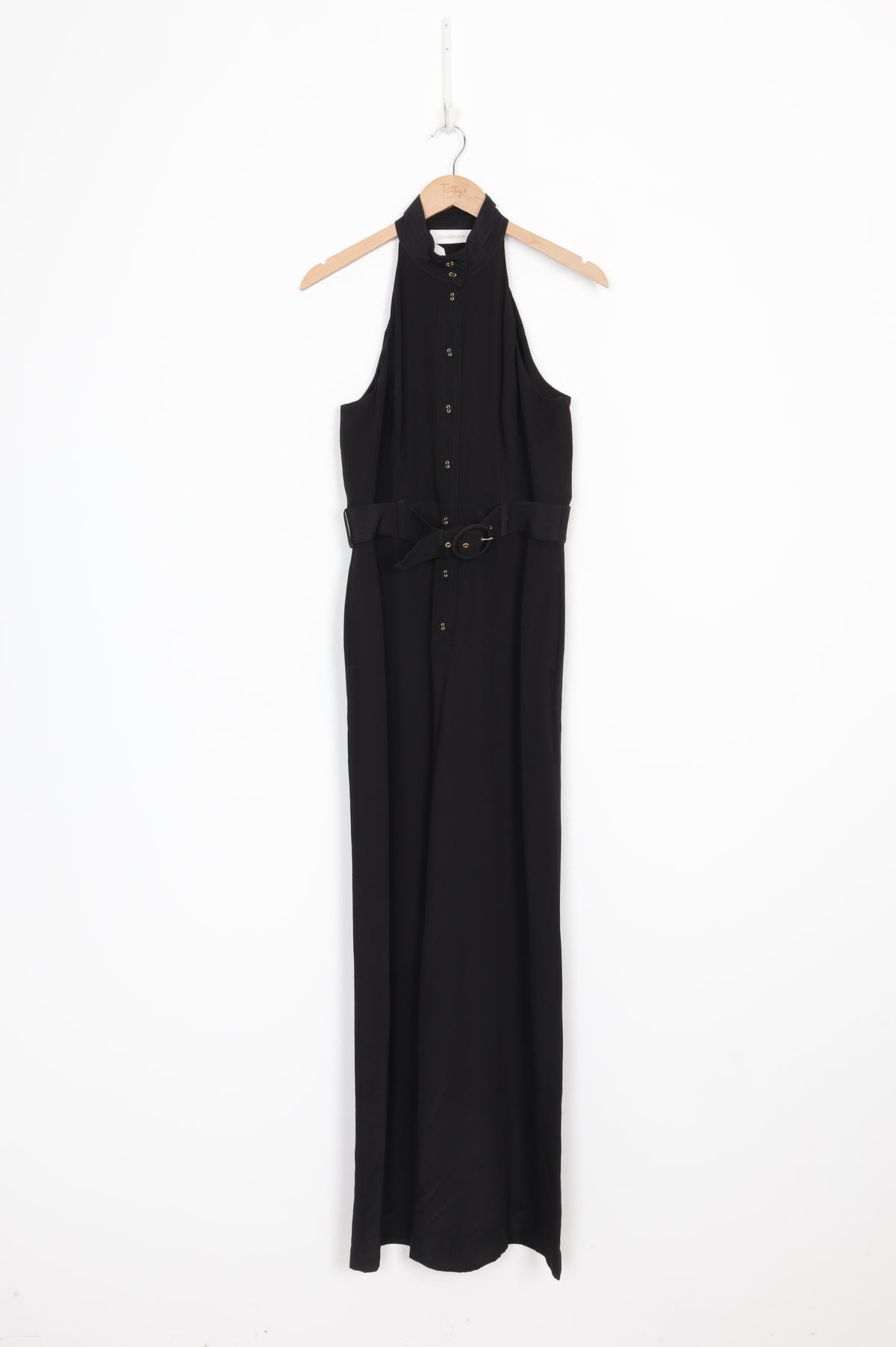 Zimmermann Womens Black Jumpsuit Size 2