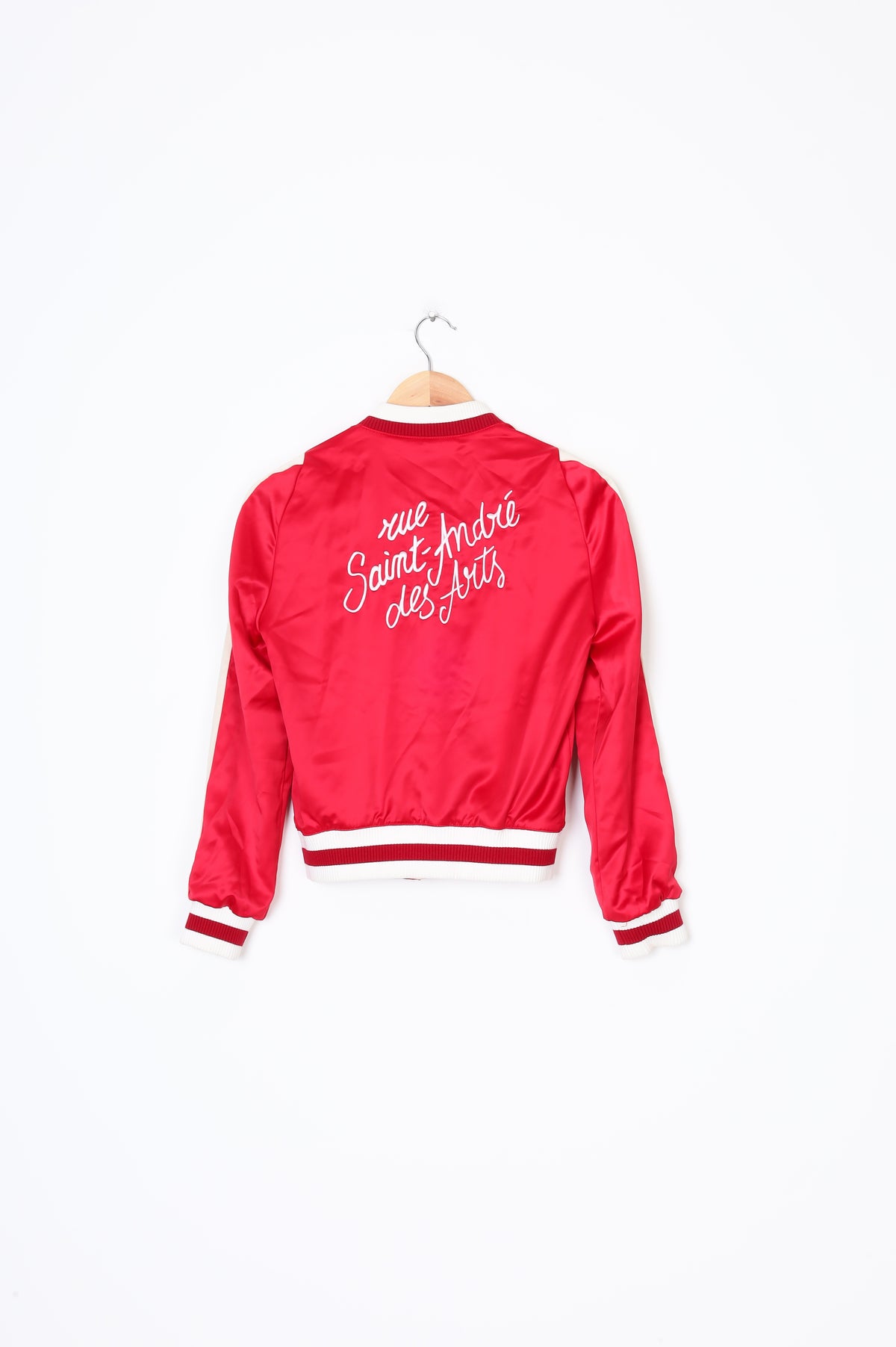 Maje Womens Red Jacket Size EU 38