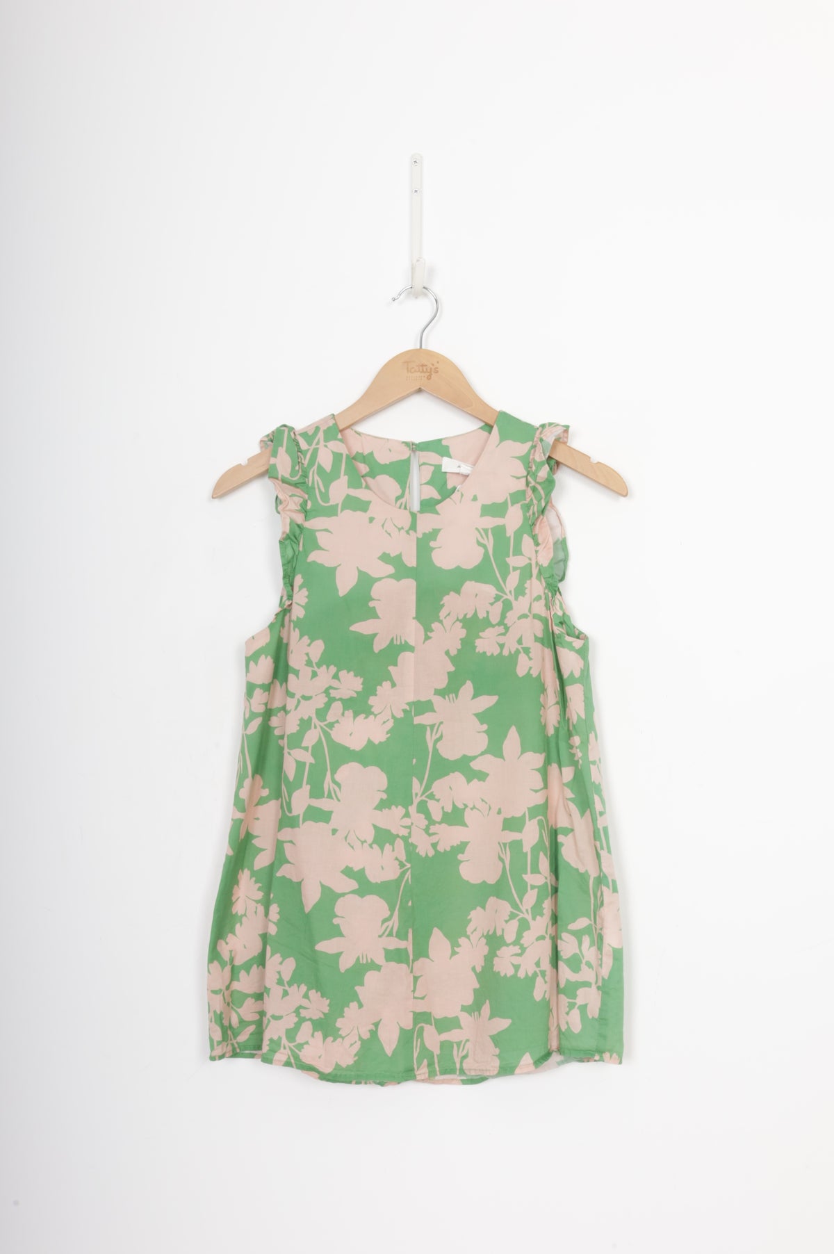Juliette Hogan Womens Green Top Size 6