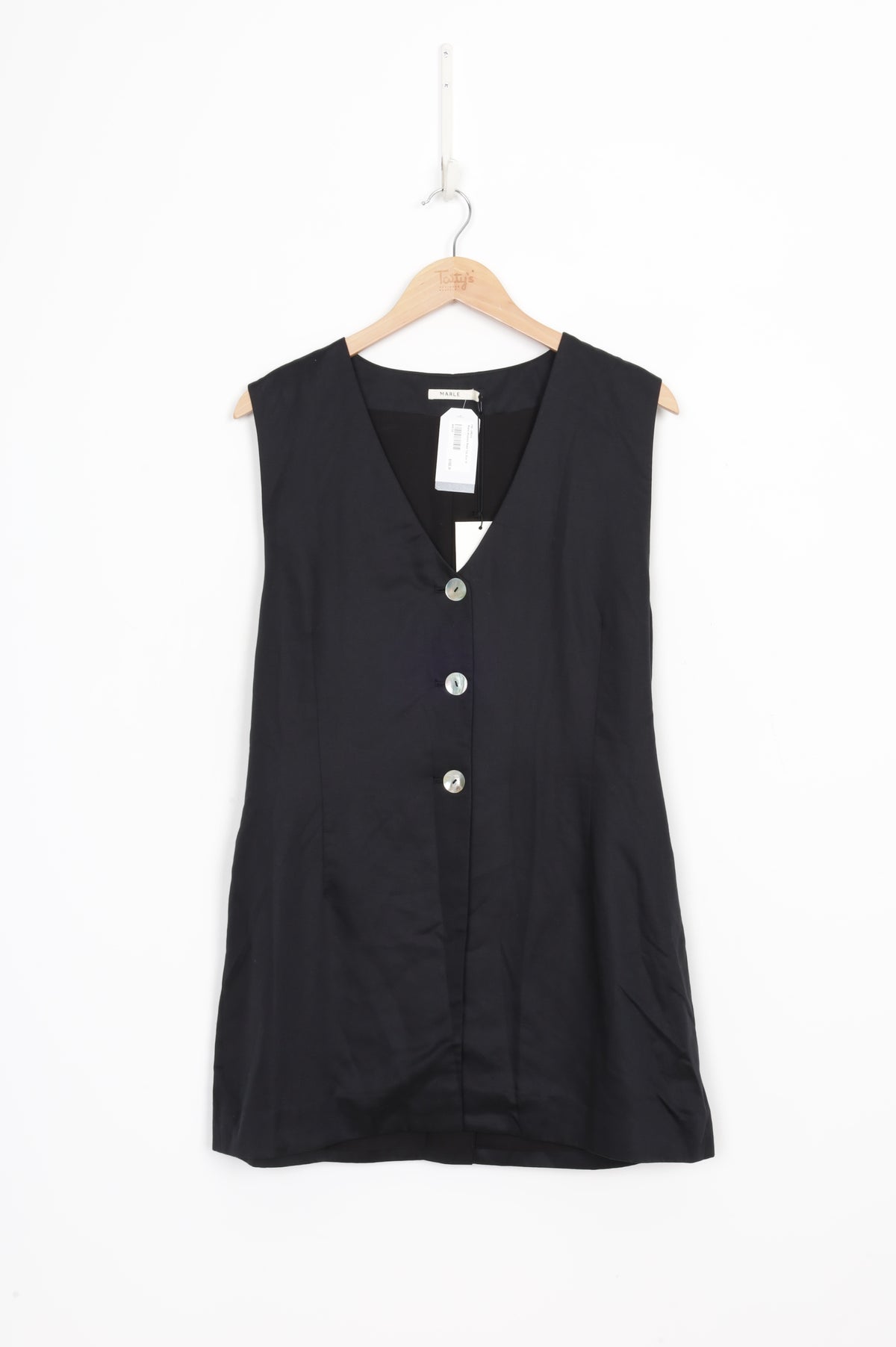 Marle Womens Black Top Size 14