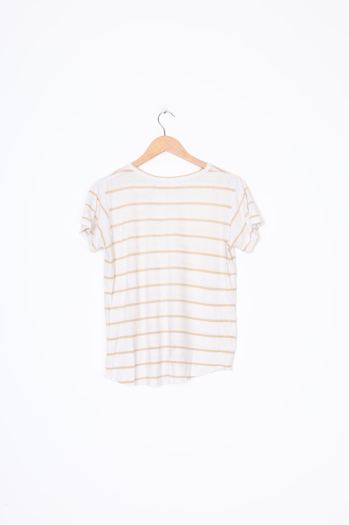 Assembly Label Womens Cream T-shirt Size 6