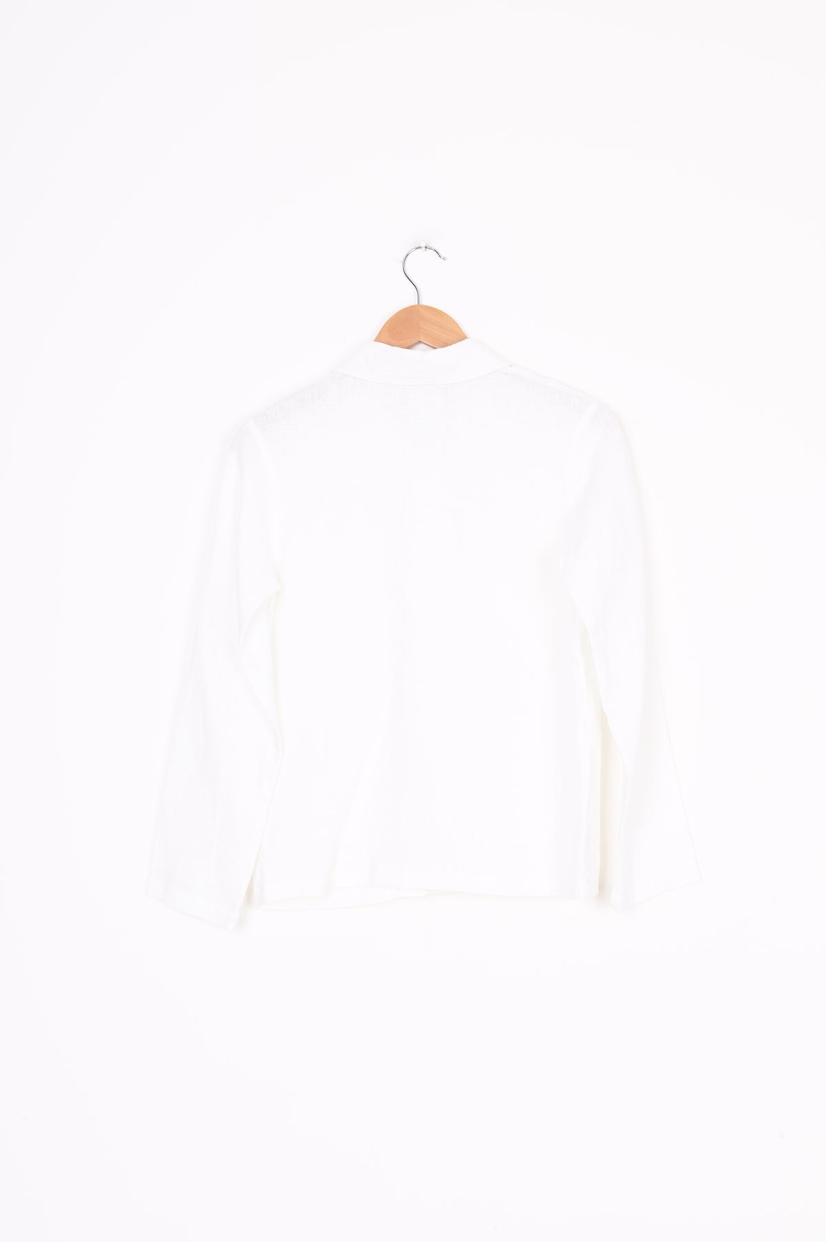 Hej Hej Womens White Shirt Size 6