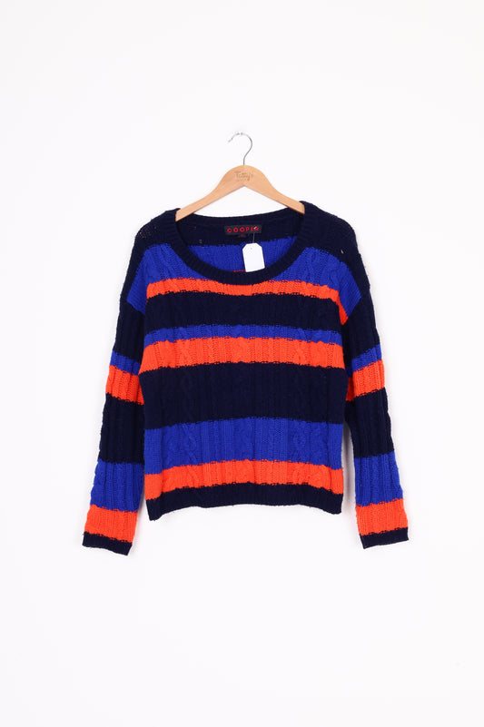 Cooper Womens Blue Jumper Size M