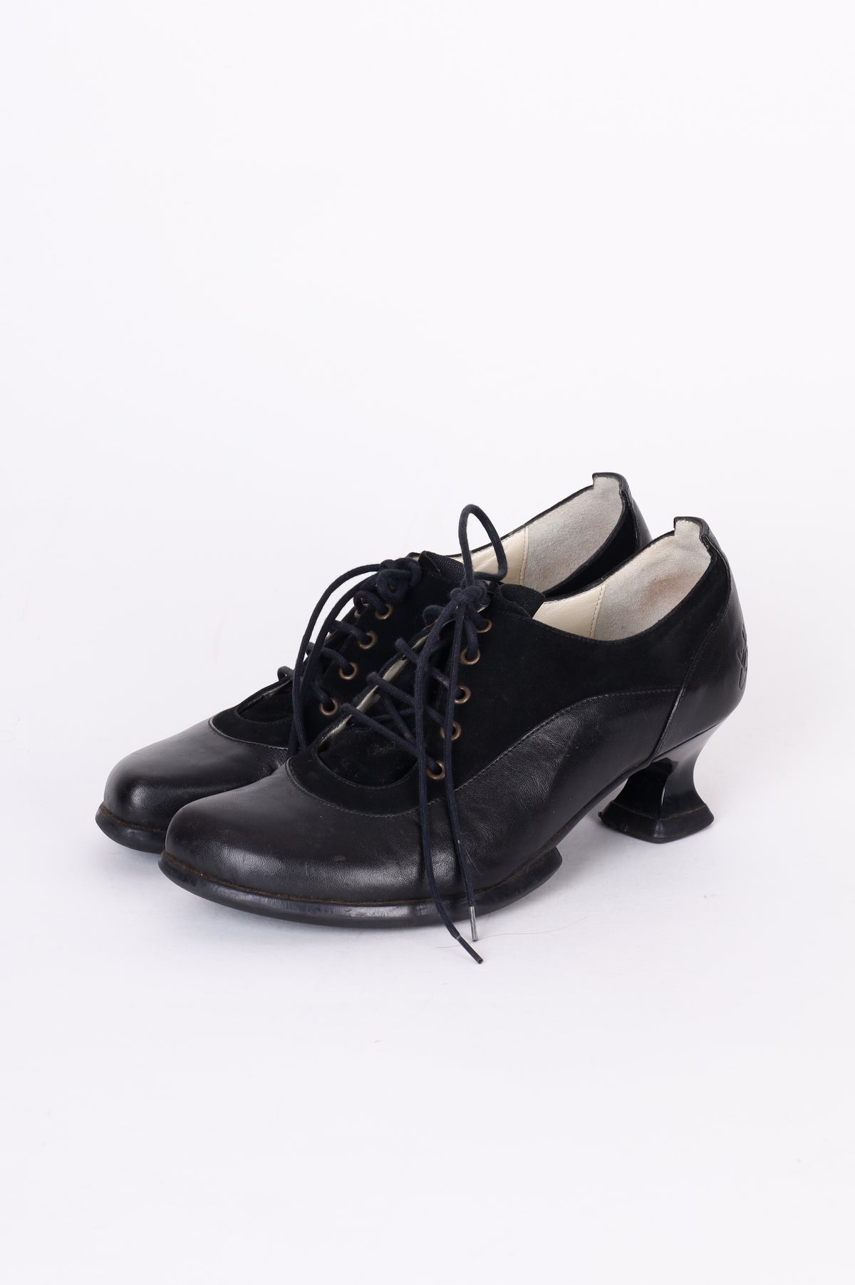 John Fluevog Womens Black Heels Size EU 37