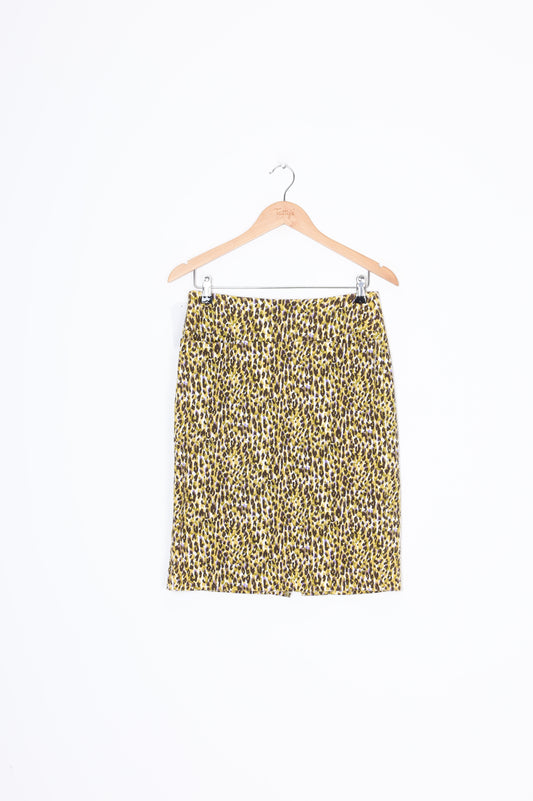 Anne Mardell Womens Green Skirt Size 10