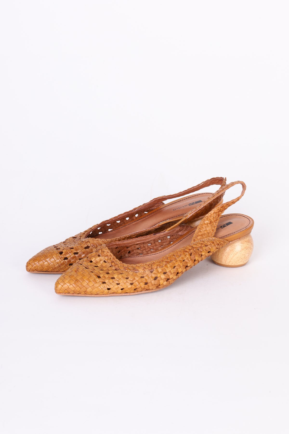 Matiko Womens Brown Heels Size EU 39