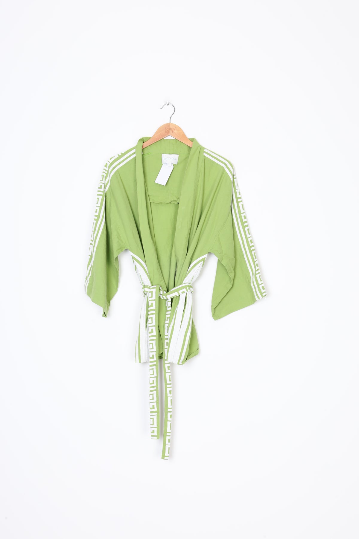 Lucy Folk Womens Green Jacket Size M