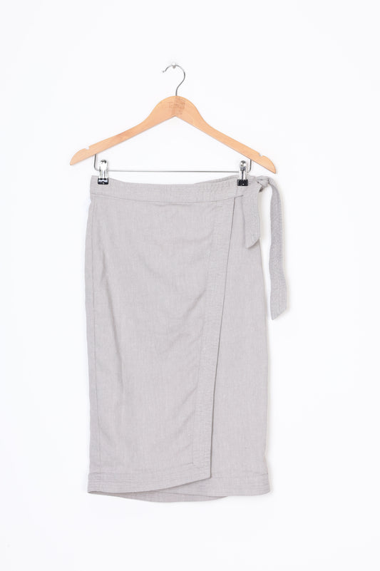 Max Womens Grey Skirt Size 6