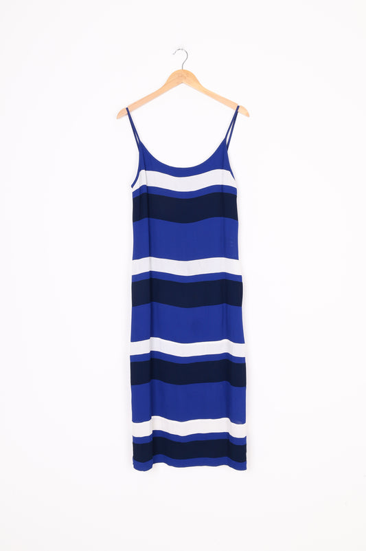 Cooper Womens Blue Dress Size 10