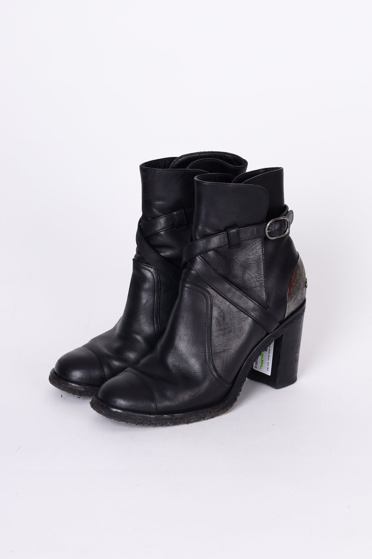 Chanel Womens Black Boots  Size N/S
