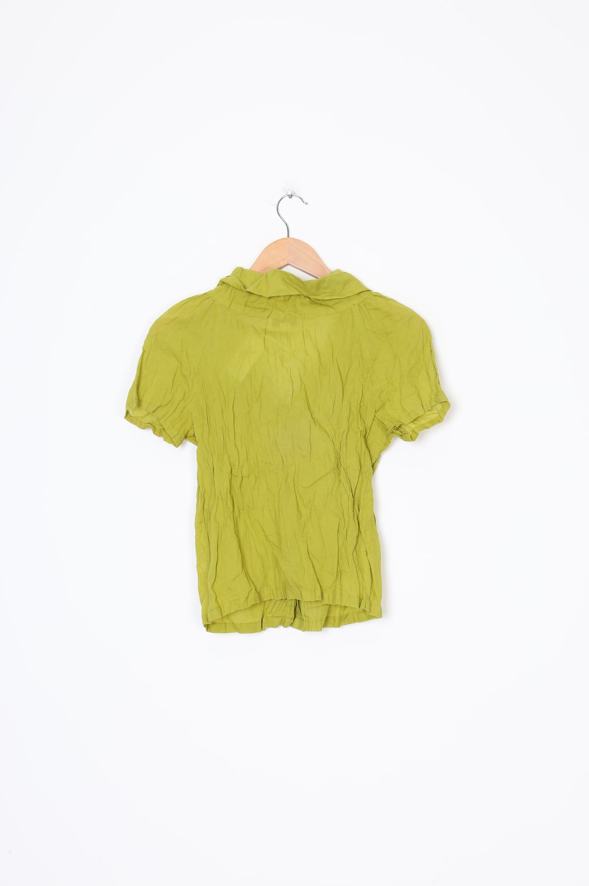 Anne Mardell Womens Green Shirt Size 10