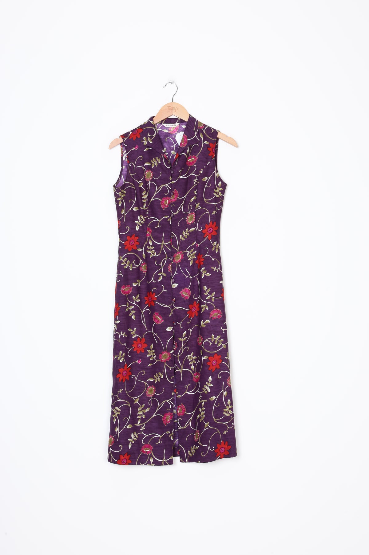 My de Girl Womens Purple Dress Size S