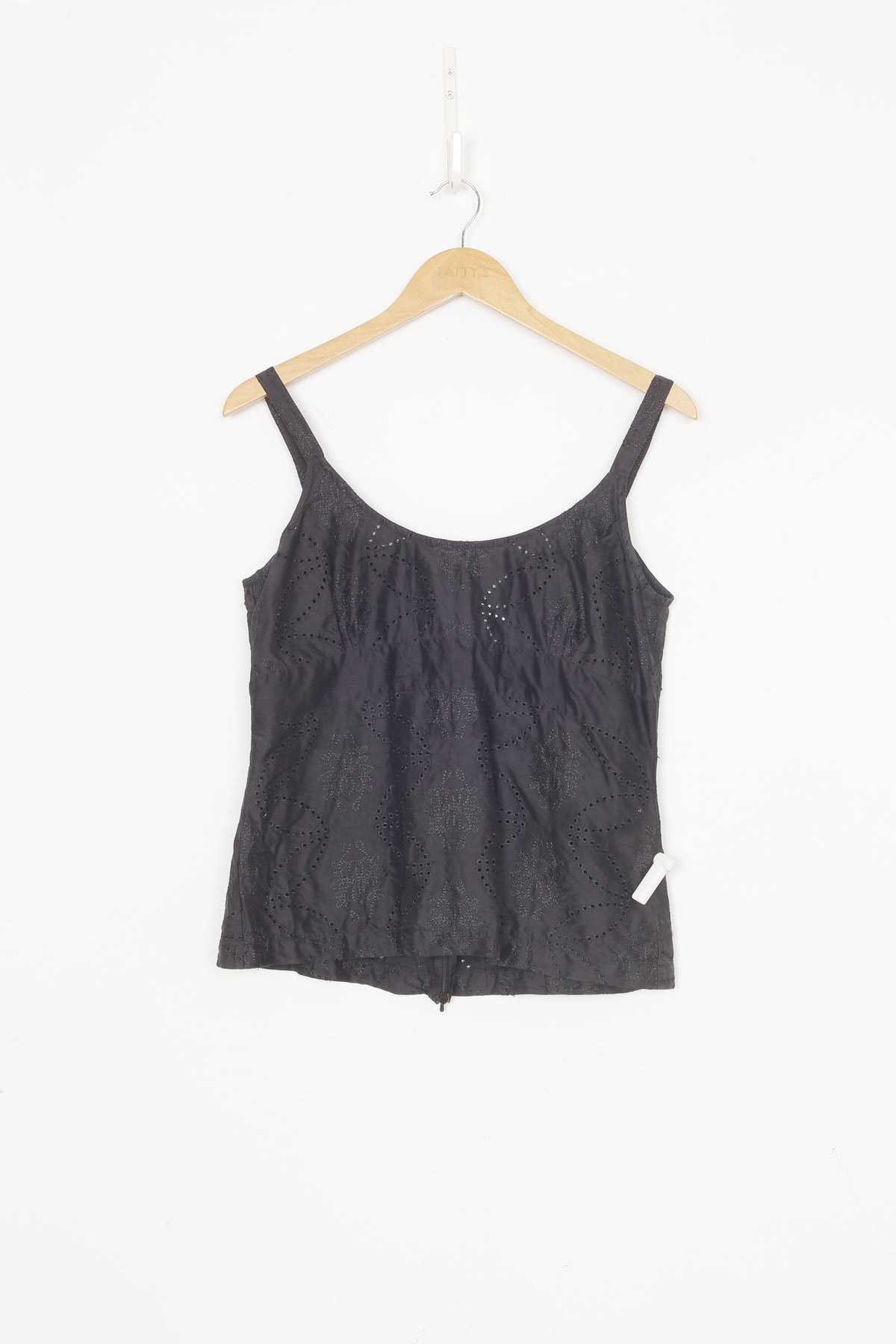 Carlson Womens Black Top Size 14