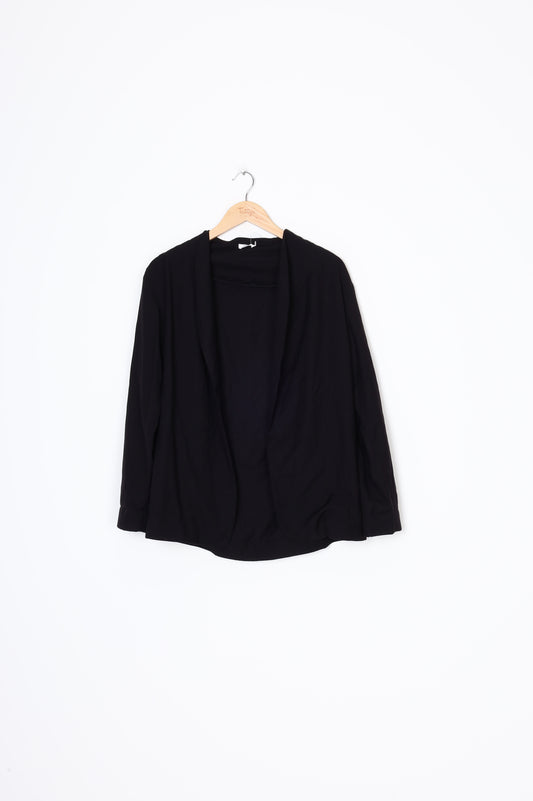 Commoners Womens Black Jacket Size 8