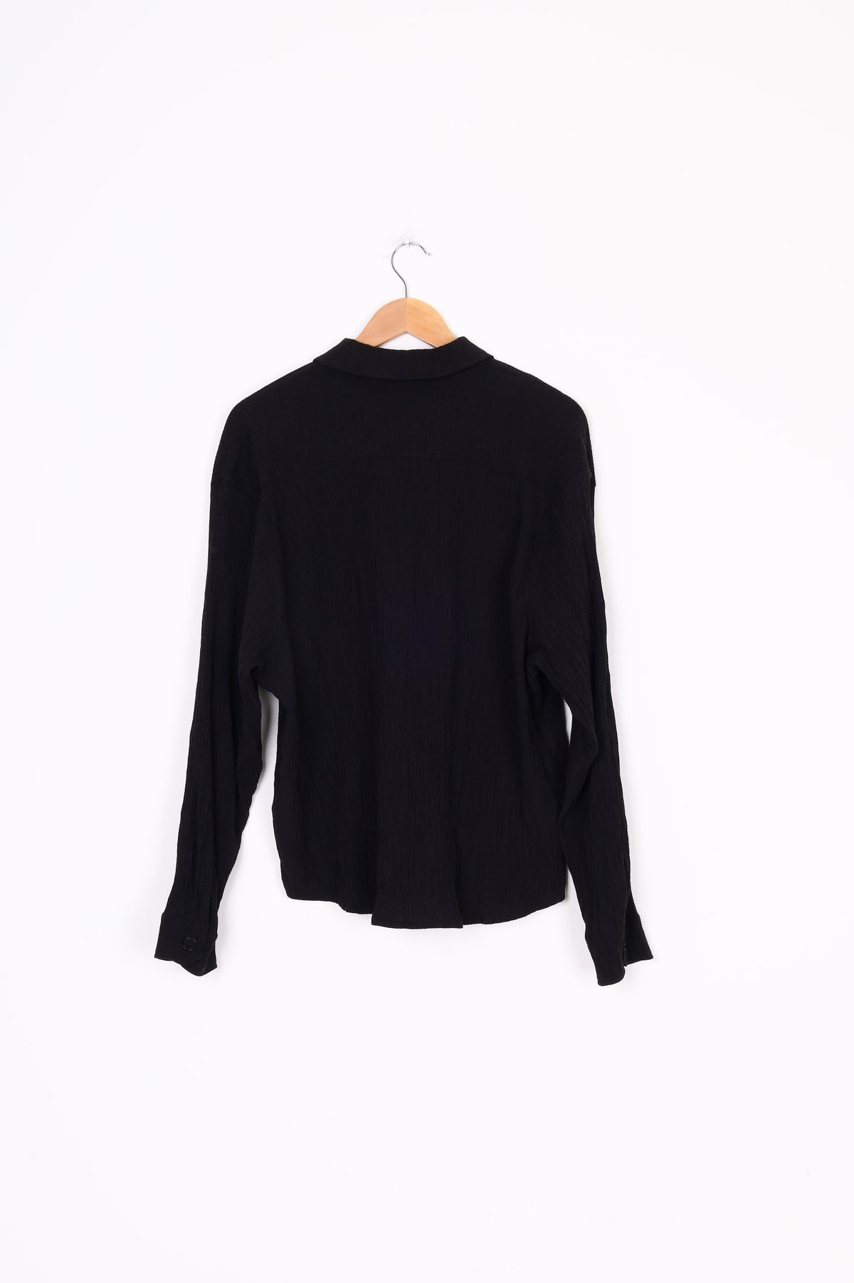 Porter James Sports Mens Black Shirt Size S