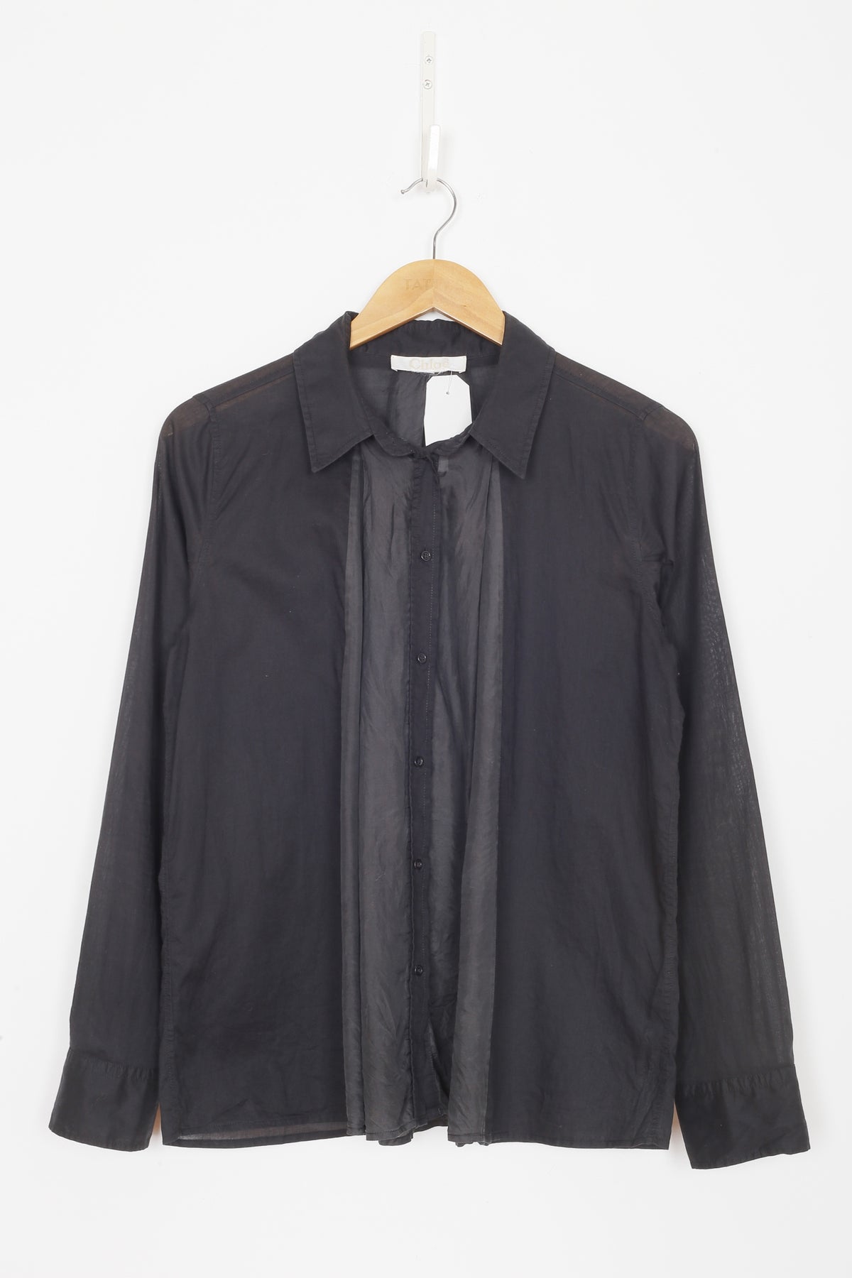 Chloe Womens Black Shirt Size S