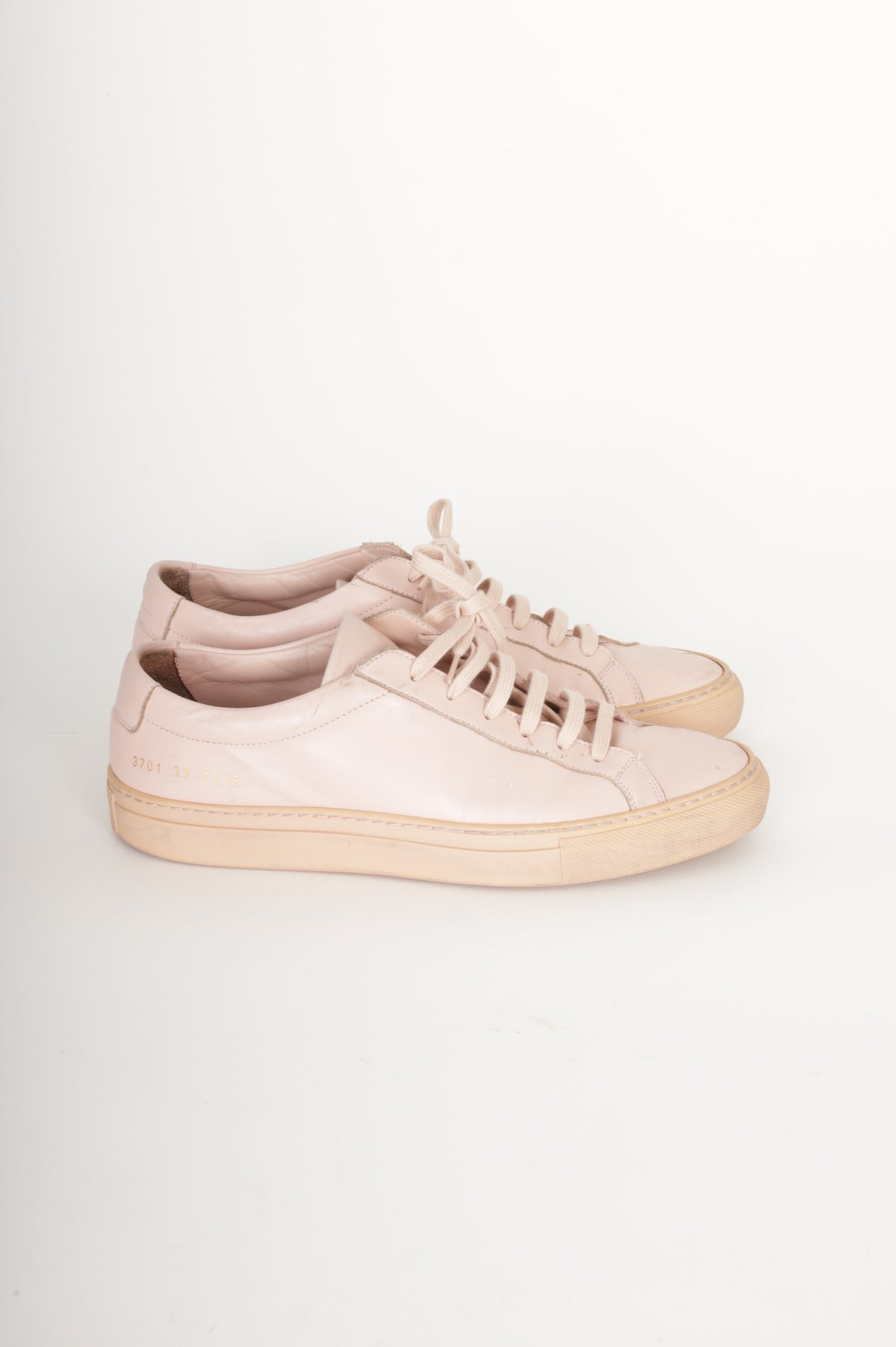 Woman by Common Projects Womens Pink Sneakers Size EU 39