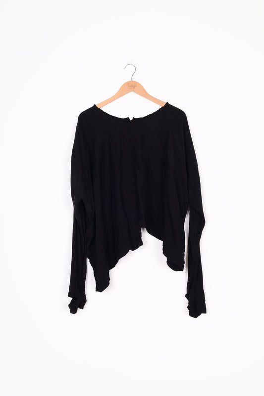Taylor Womens Black Top Size L