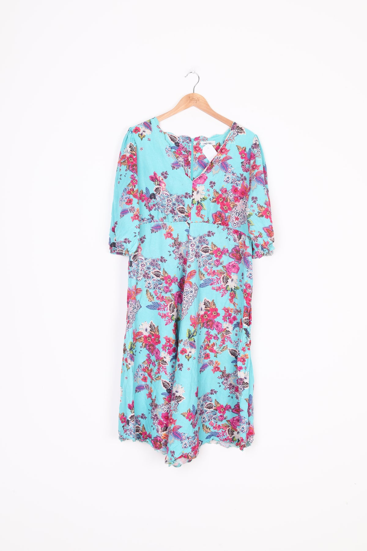 Loobie's Story Womens Blue Dress Size 16