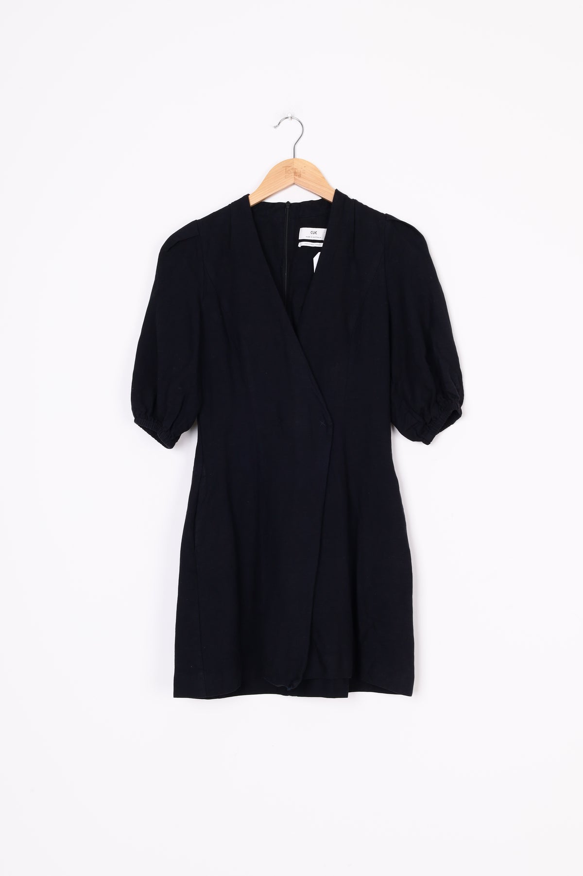 Cue Womens Black Dress Size 8