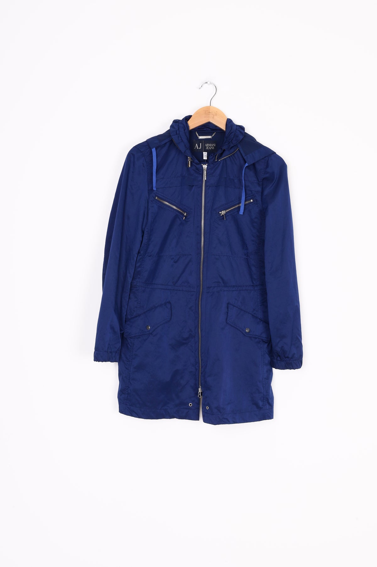 Armani Jeans Womens Blue Jacket Size 42