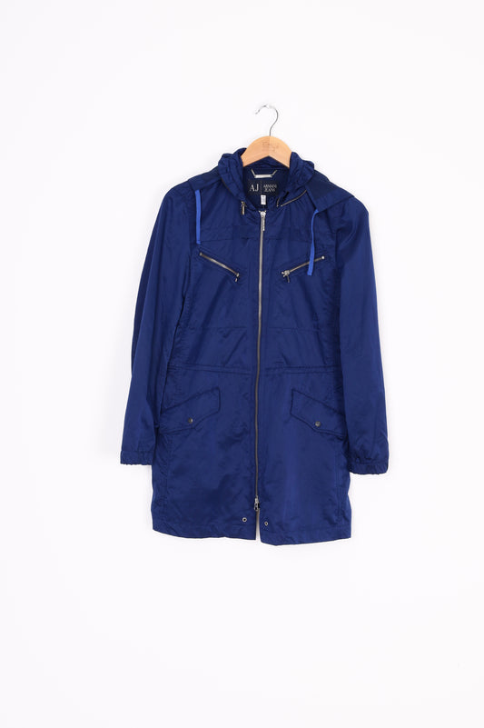 Armani Jeans Womens Blue Jacket Size 42