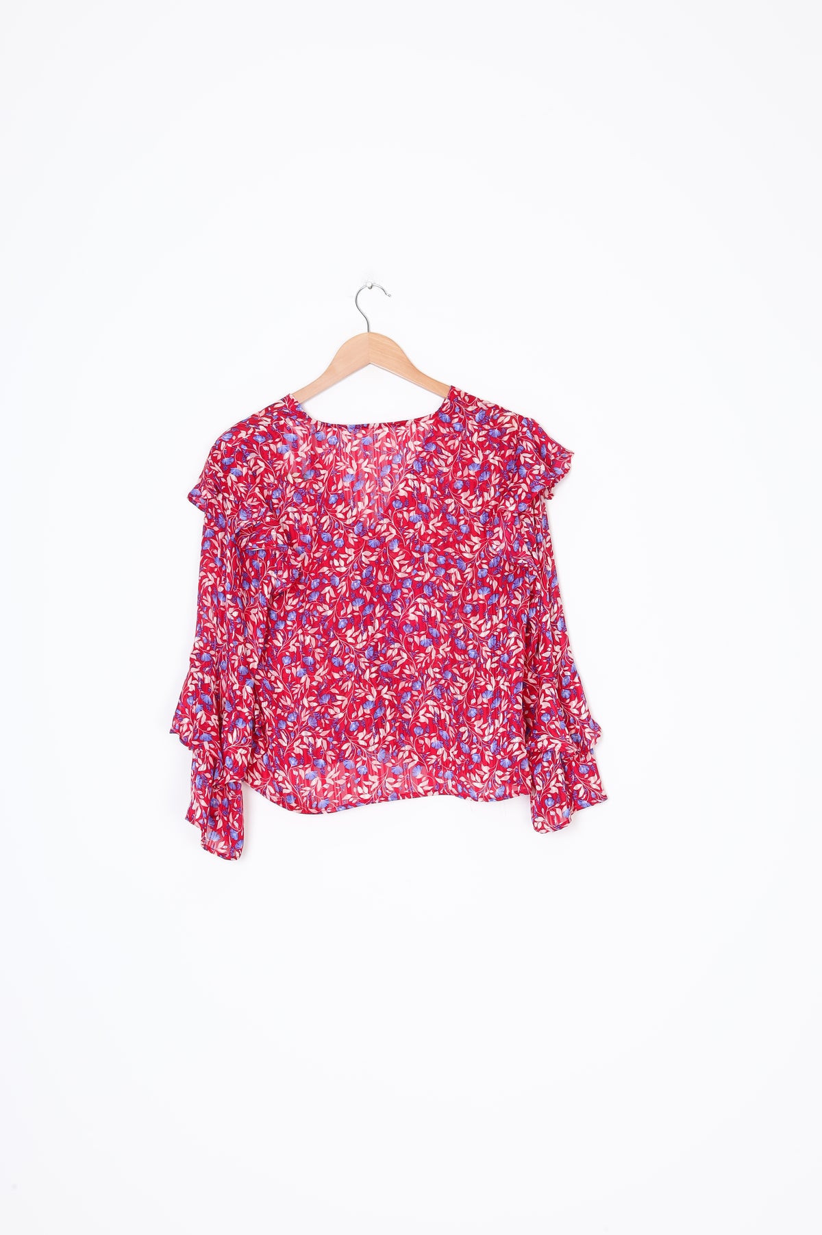 No Label Womens Red Blouse Size M