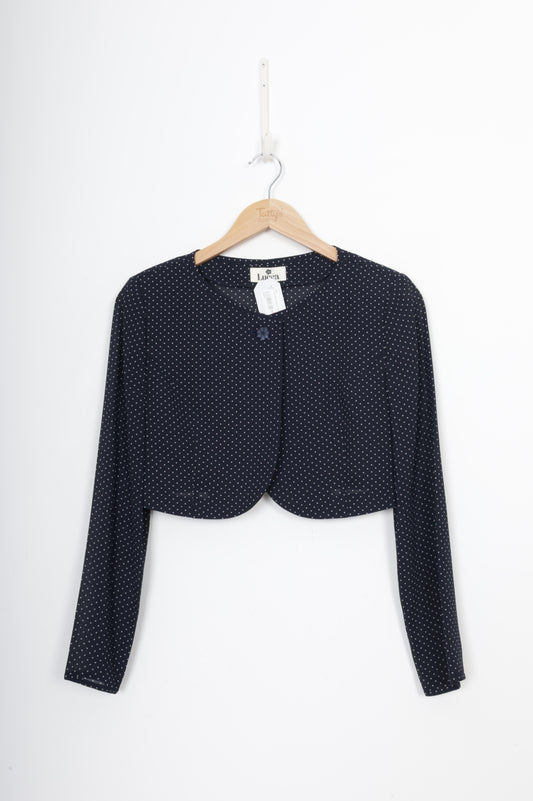 Lucca Womens Blue Jacket Size 9