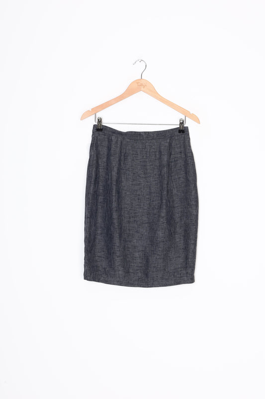 Michel Rene Womens Grey Skirt Size 42