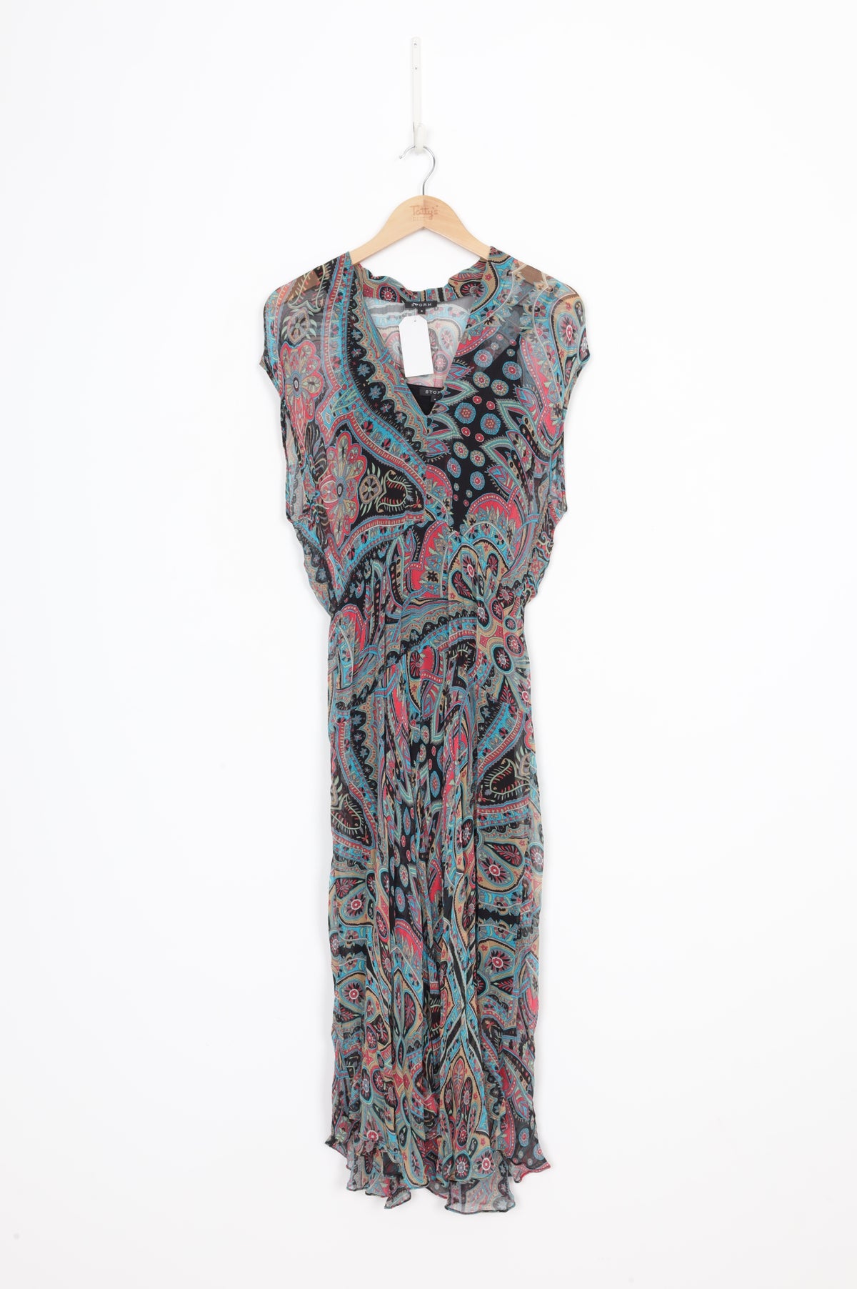 Storm Womens Black Dress Size 8