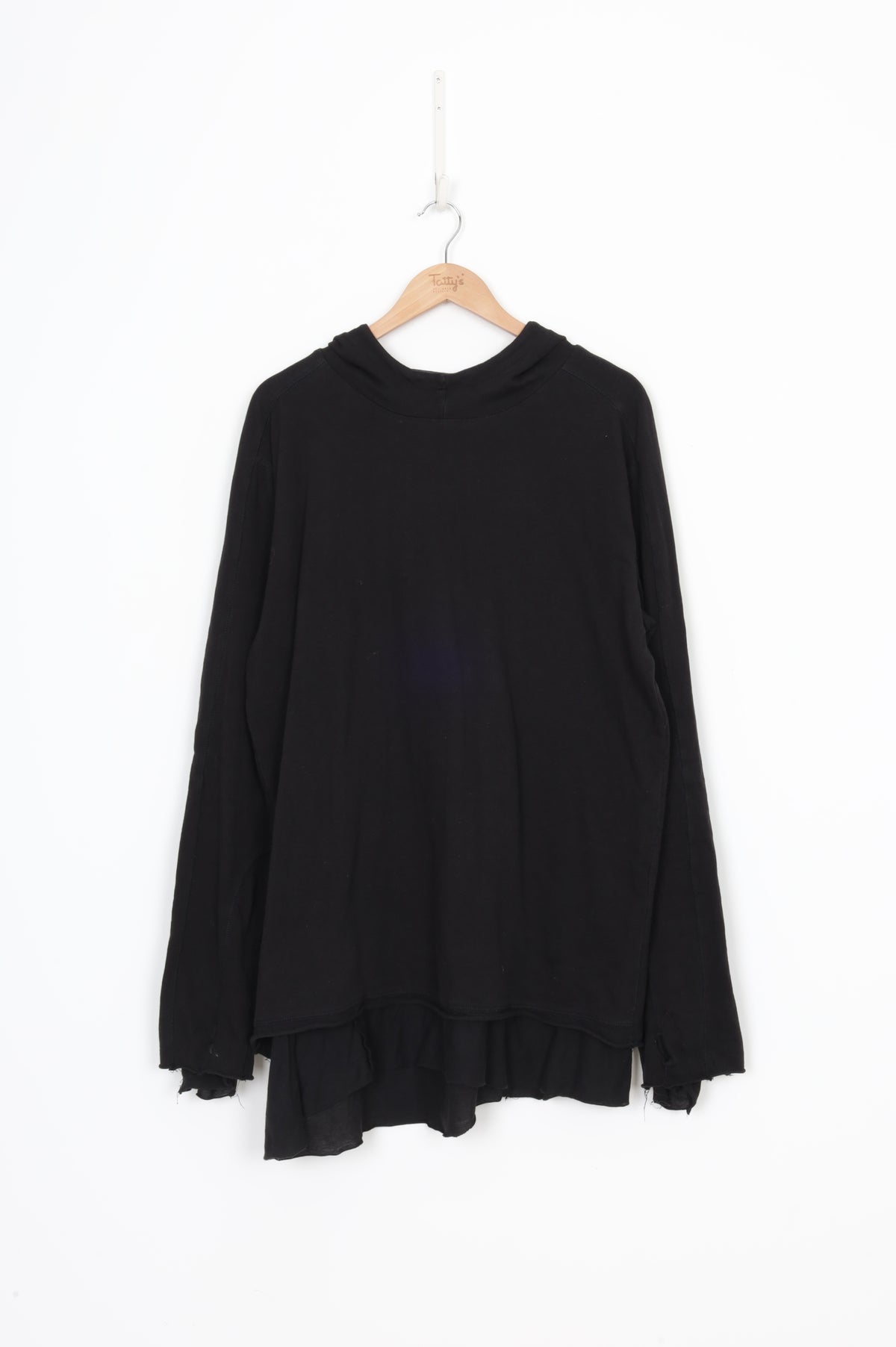 Claude Maus Mens Black Sweatshirt Size XL
