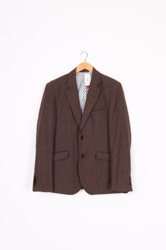 Woolrich Mens Brown Blazer Size L