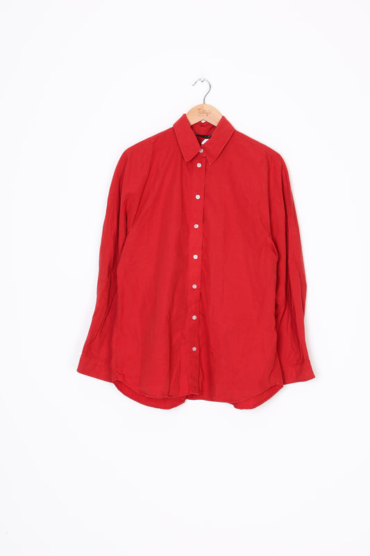 Zara Womens Red Shirt Size S