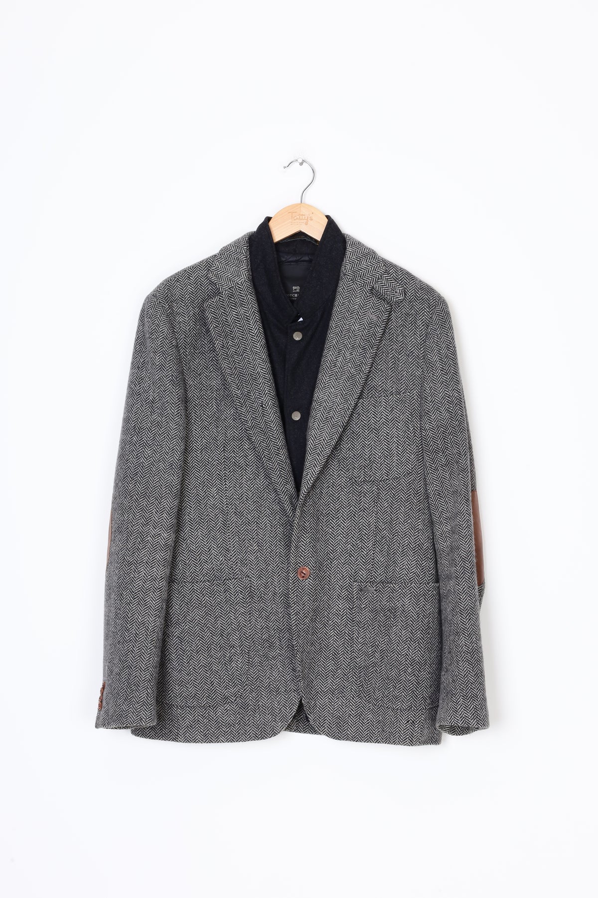 Scotch & Soda Mens Grey Jacket Size L