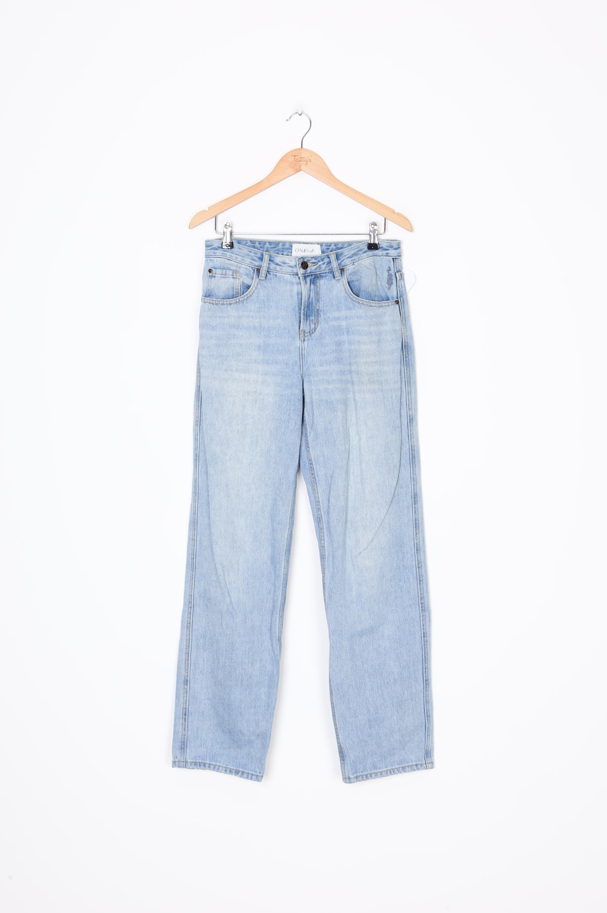 One Mile Womens Blue Jeans Size 8