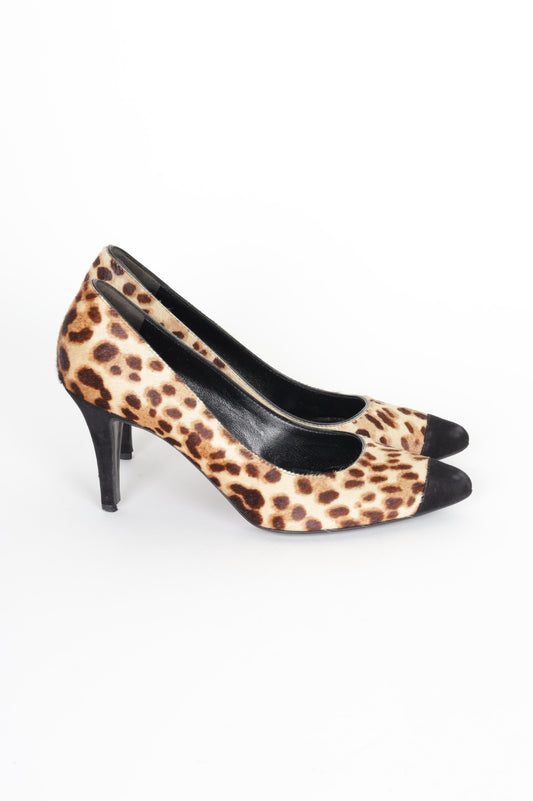 Fendi Womens Brown Heels Size EU 38