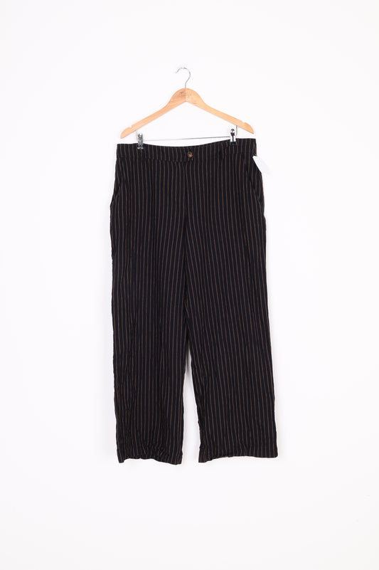 Kate Sylvester Womens Black Pants Size 16