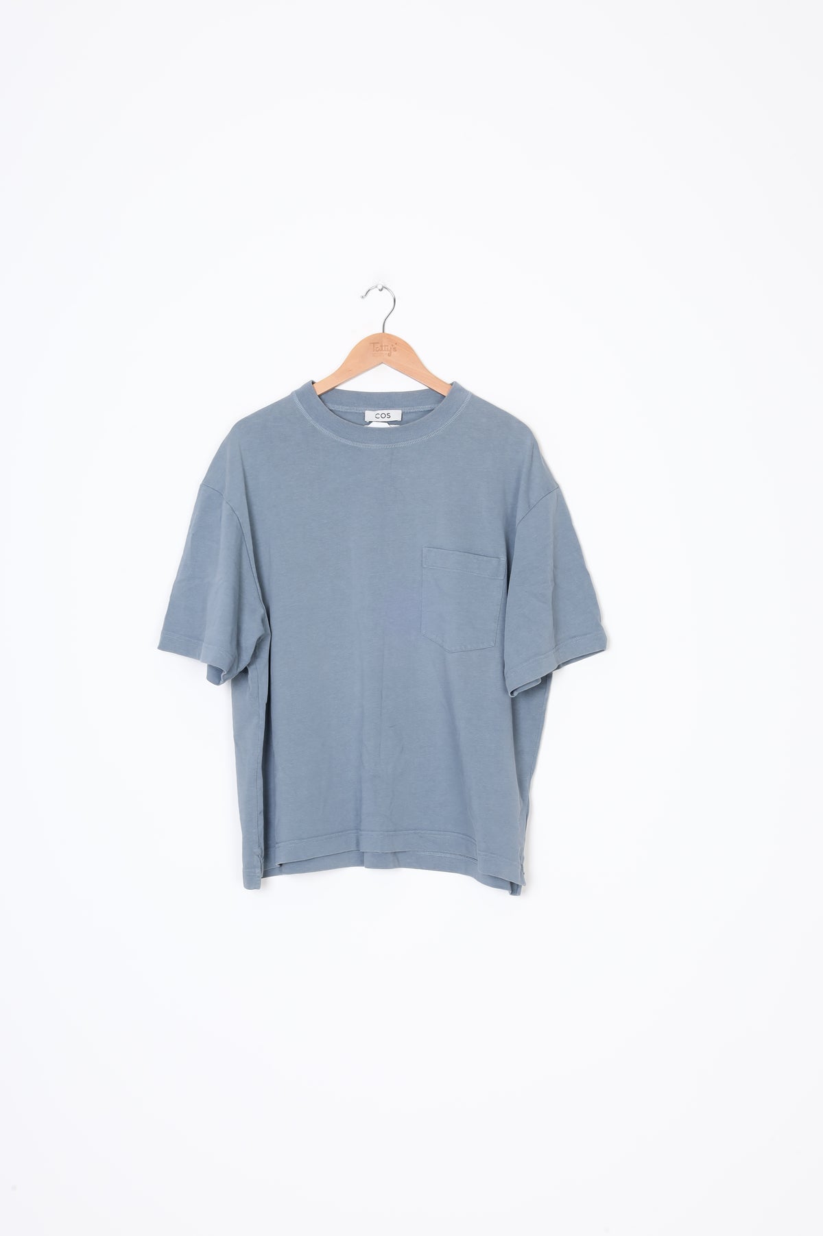 Cos Mens Blue T-shirt Size L