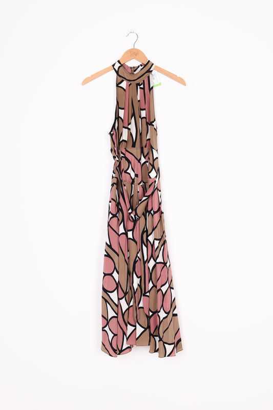 Diane von Furstenberg Womens Brown Dress Size 6